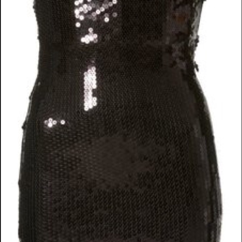 NWT Alice +Olivia  Ro sequin tube dress Sz 0 - Picture 4 of 8